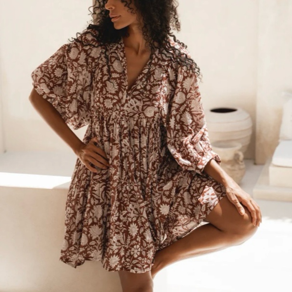 Daughters of India Kyra Mini Dress Size Small